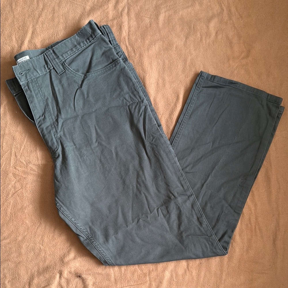 Carhartt Sage Green Canvas Relaxed Fit Pant